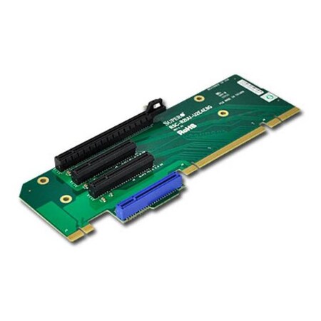 Supermicro 2U LHS UIO PCI-Express x8 & PCI-Express x4 Riser Card RSC-R2UU-U2E4E8G